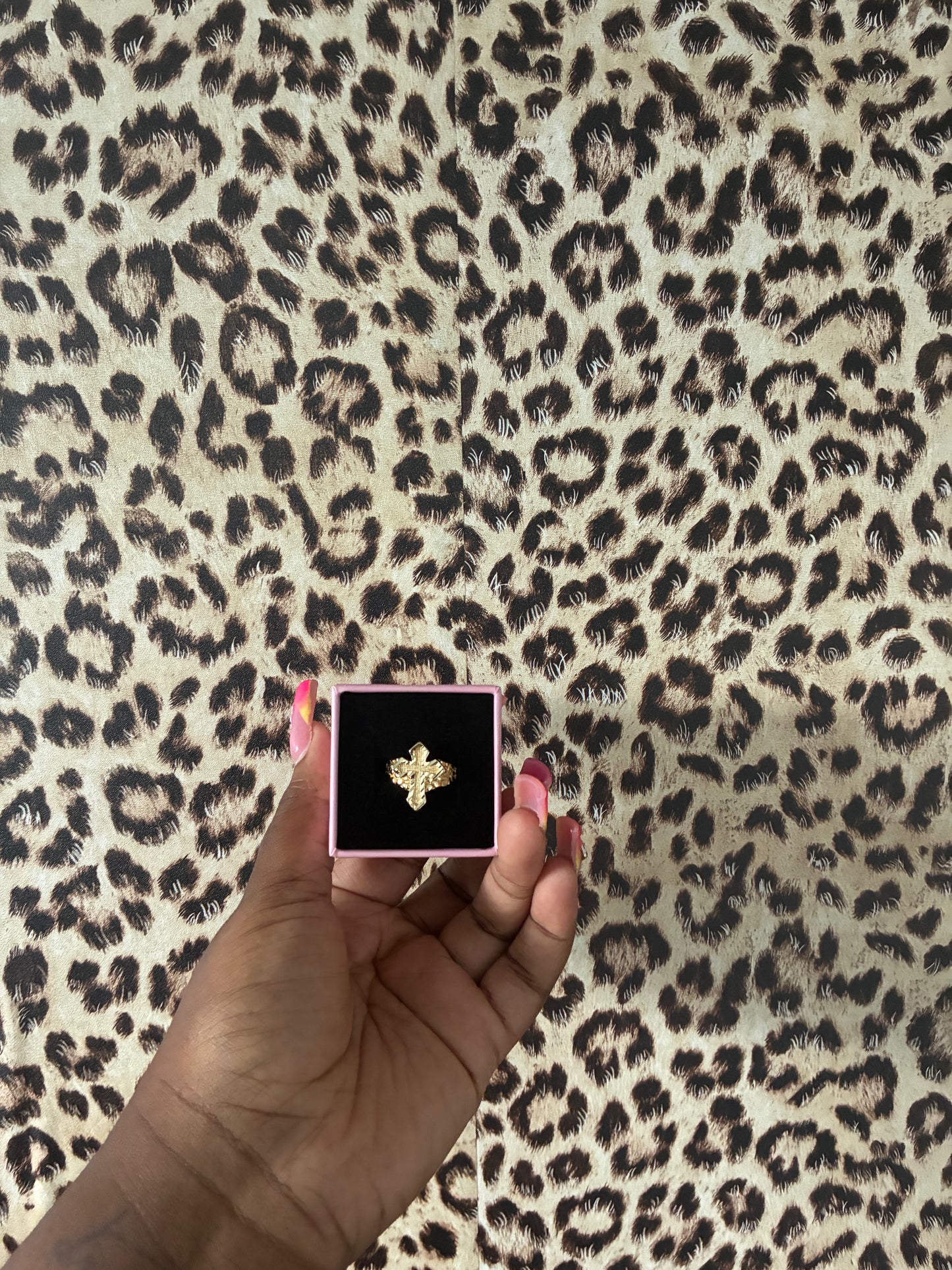 Baddie Cross Ring