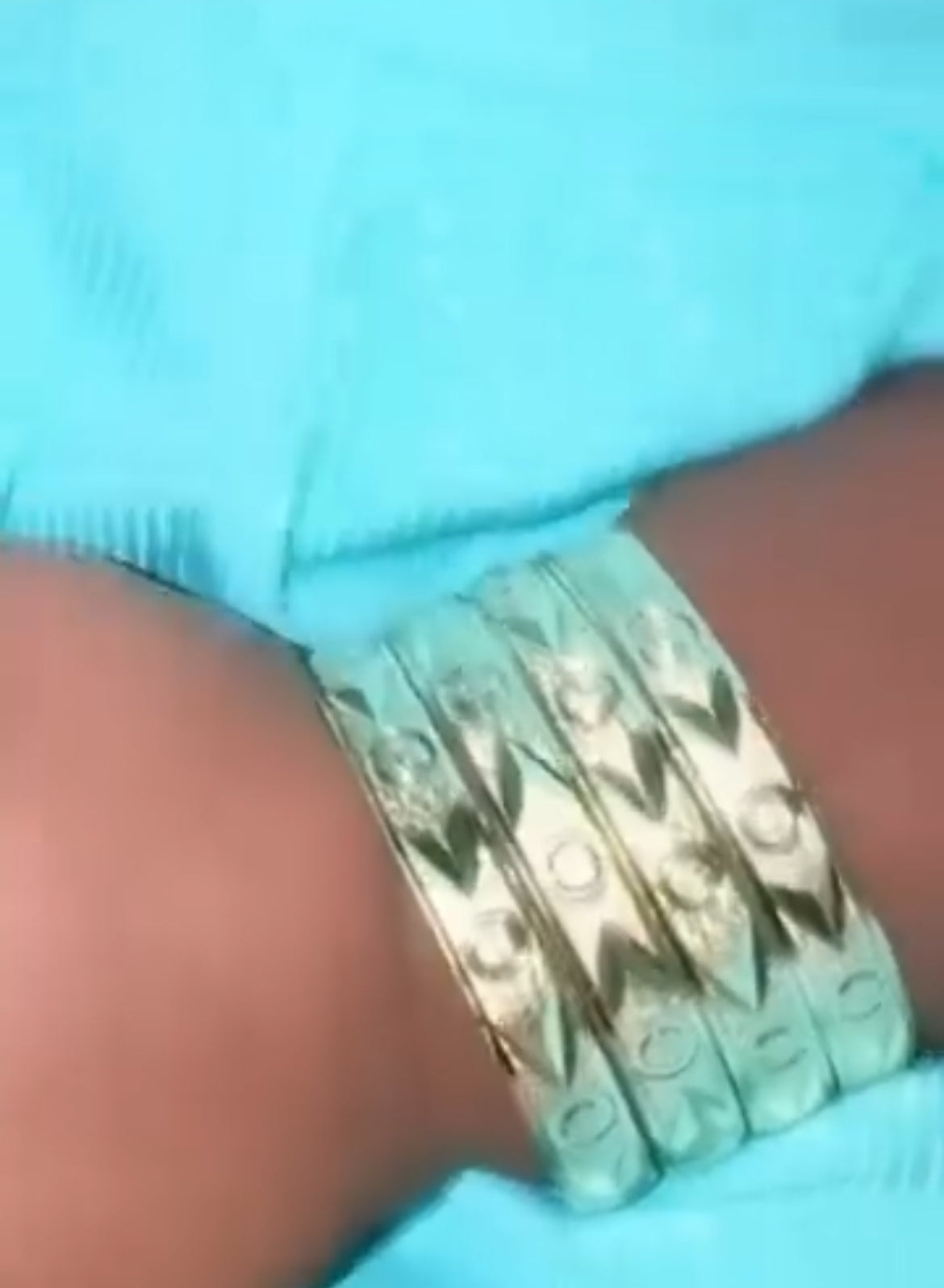 Baby/Toddler Gold Plated Bangles