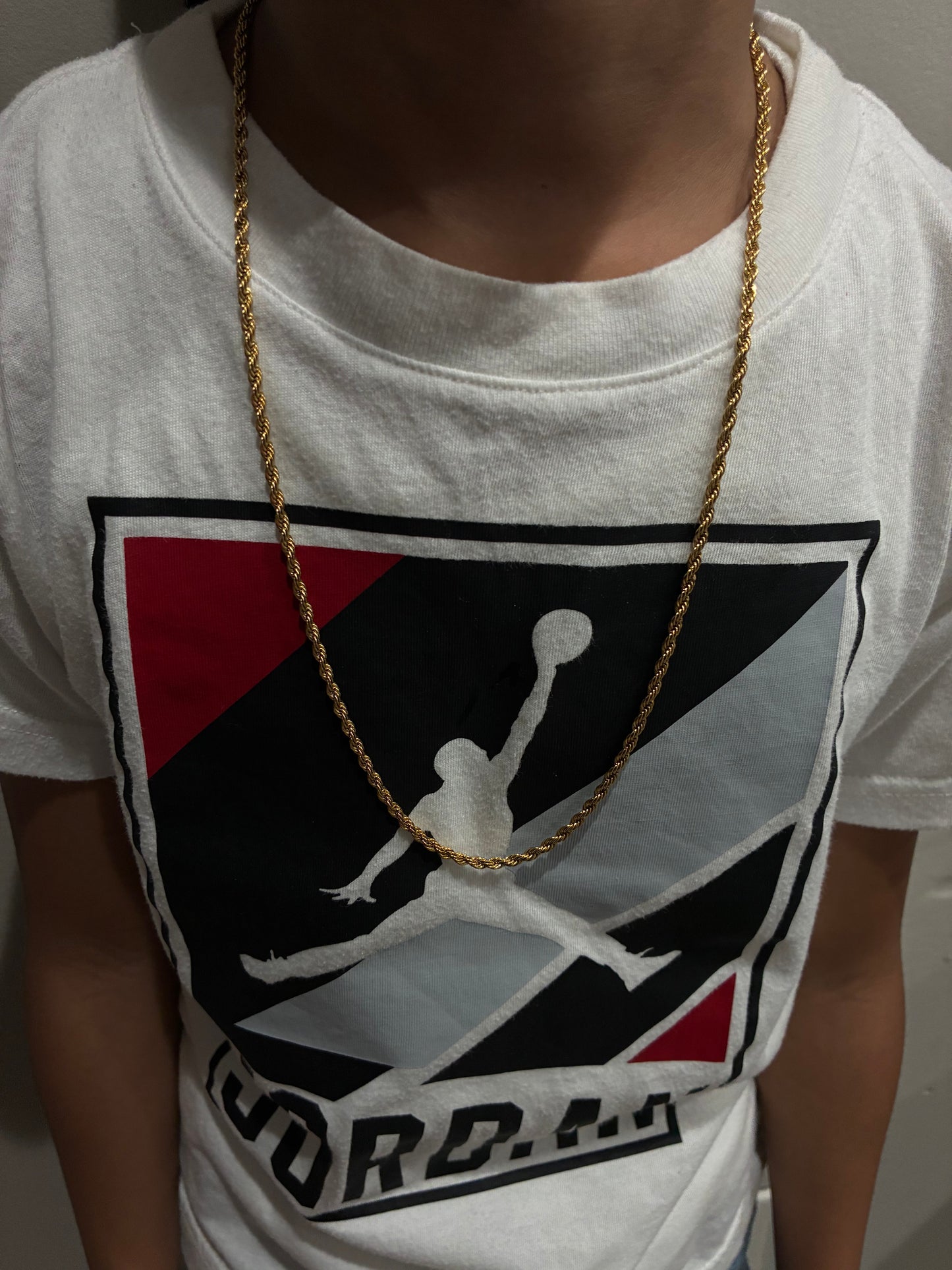 18k  Rope Chain