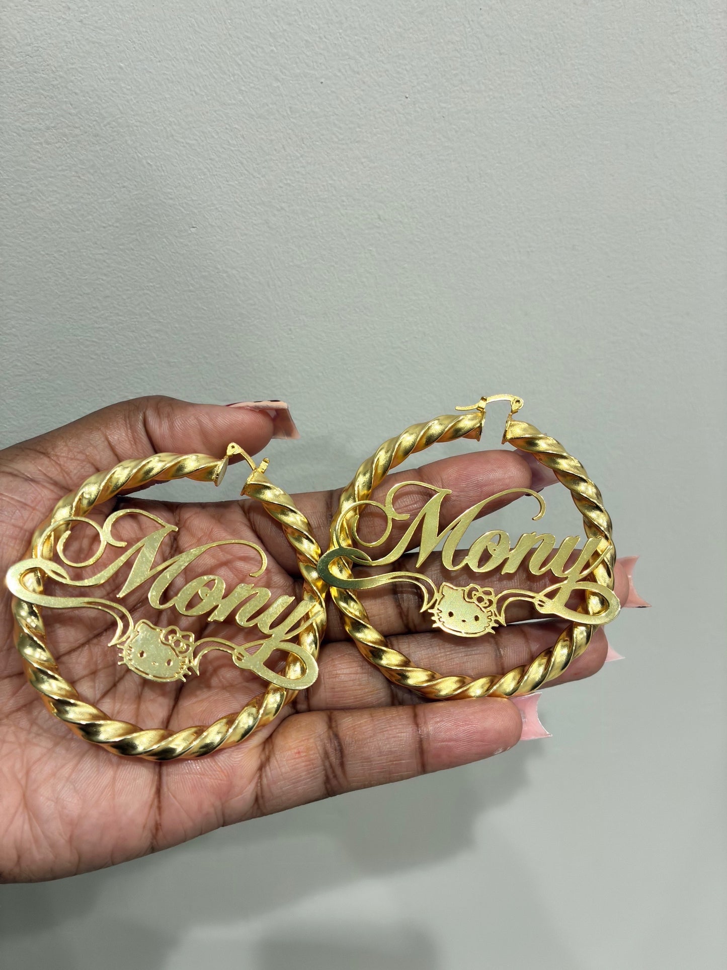 Custom Hoop Earrings