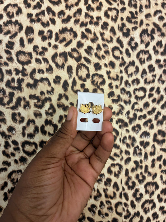 Hello kitty Gold Studs