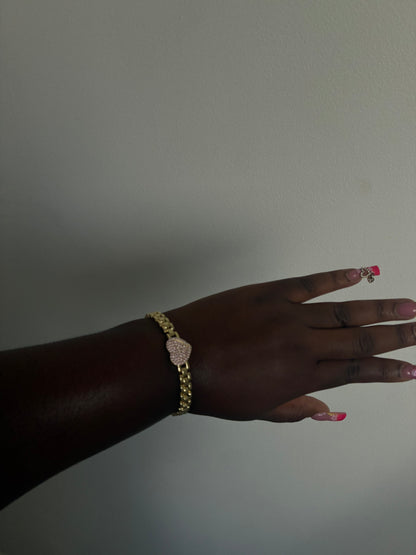 Rolex Heart Bracelet