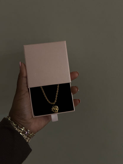 Nugget Heart Necklace