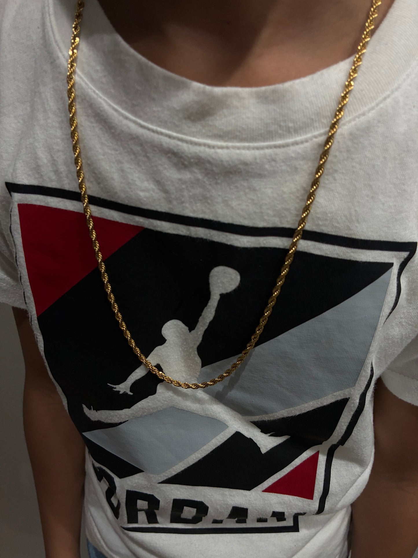 18k  Rope Chain
