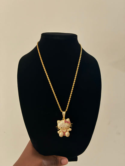 Rope Chain w/ Hello Kitty Pendant