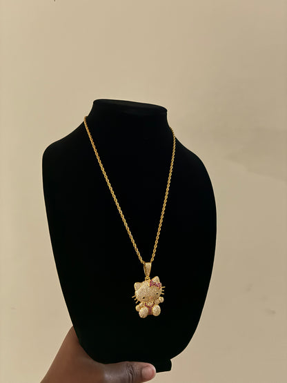 Rope Chain w/ Hello Kitty Pendant