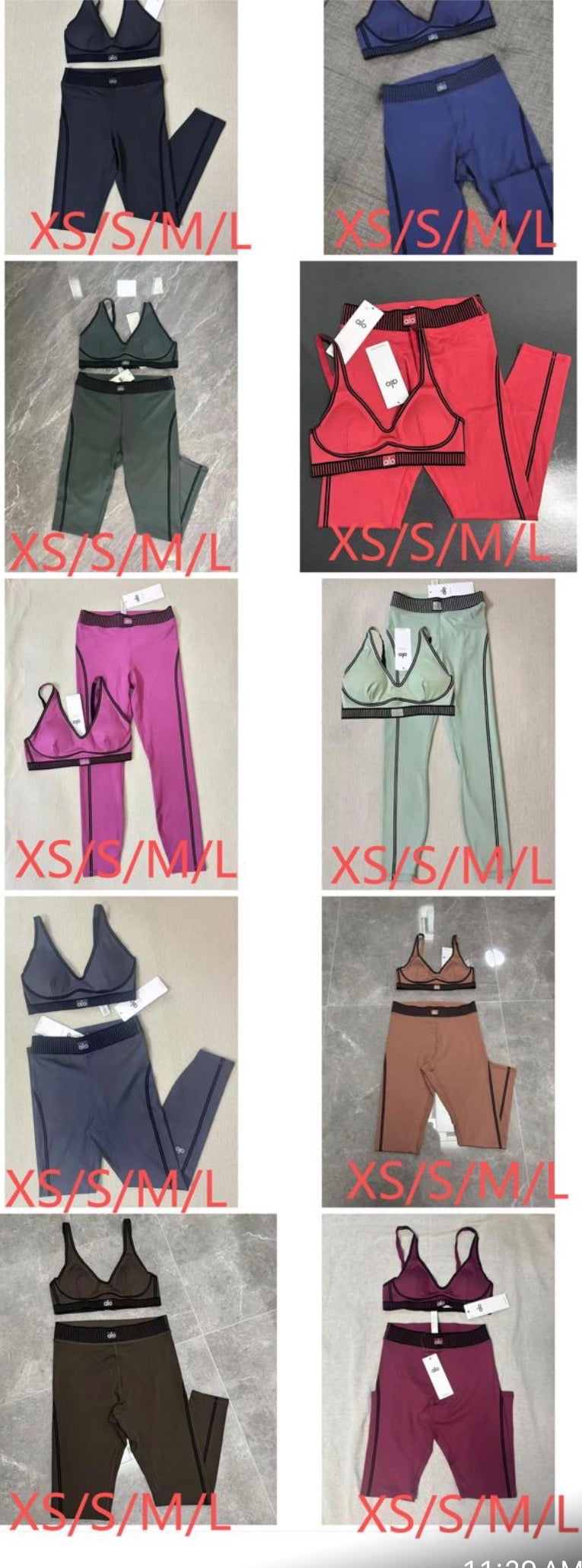 Alo Yoga Set