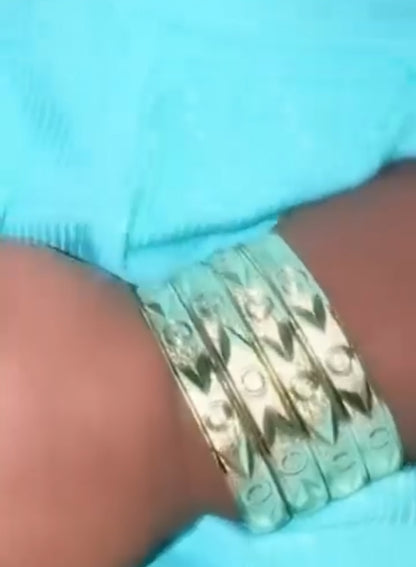 Baby/Toddler Gold Plated Bangles