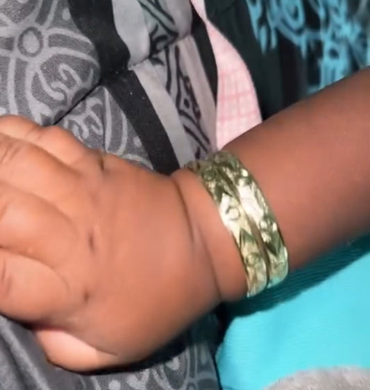 Baby/Toddler Gold Plated Bangles