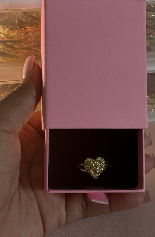 Heart Nugget Ring